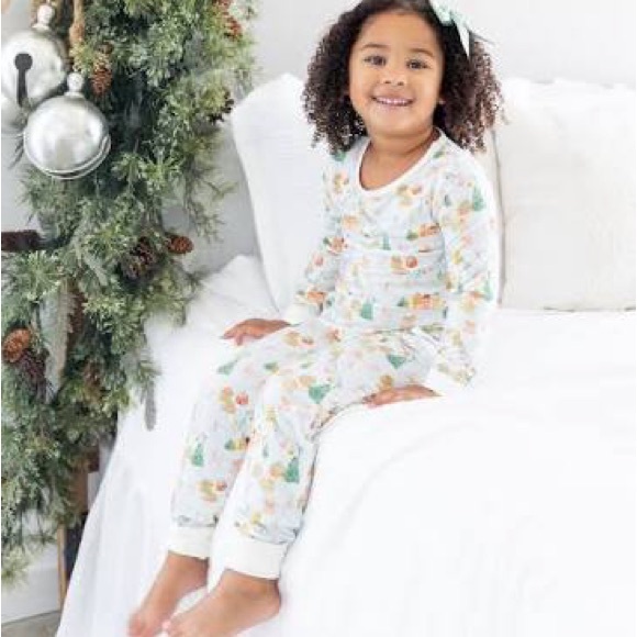 Love And Grow Clothing Co Other - Love and Grow Christmas Nativity Pajamas Unisex Girls Bamboo size 10